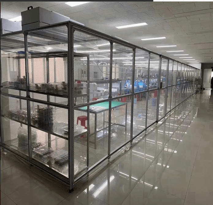 百級不銹鋼潔凈棚效果圖