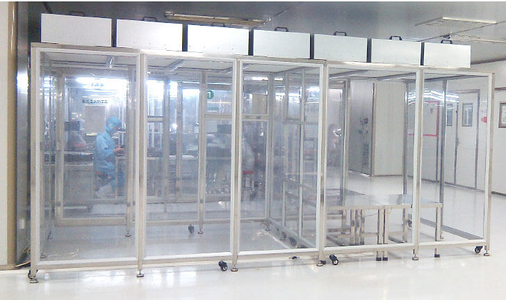 不銹鋼潔凈棚等級(jí)標(biāo)準(zhǔn)效果圖